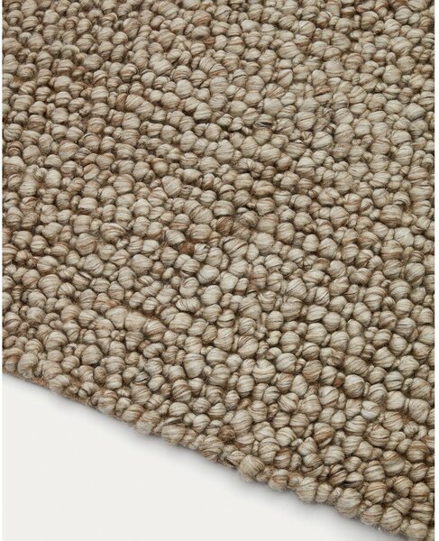 Beżowy dywan wełniany 200x300 cm Lubrin – Kave Home