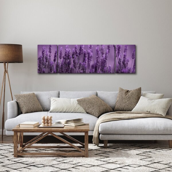 Obraz - Lawenda (170x50 cm)