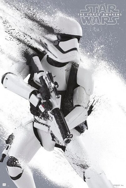 Plakat, Obraz Star Wars Episode Vii - Stormtrooper, (61 x 91.5 cm)