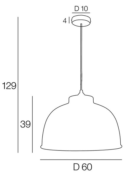 COREP Lampa wisząca Dock, możliwość ściemniania, czarny, salon / jadalnia, metal, nowoczesny
