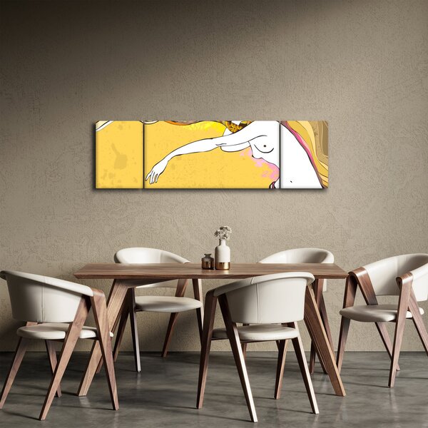 Obraz - Dziewczyna (170x50 cm)