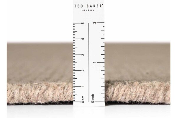 Beżowy wełniany okrągły dywan tkany ręcznie ø 160 cm Greenwich – Ted Baker