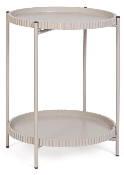 Metalowy okrągły stolik ø 42 cm Herdys – Yes Everyday