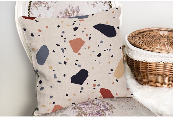 Poszewka na poduszkę 43x43 cm Cracked Terrazzo – Mila Home
