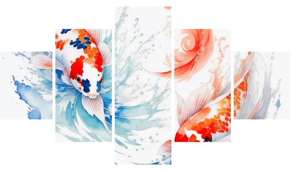 Obraz - Ryba (125x70 cm)