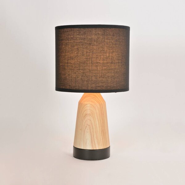 COREP Lampa stołowa Baltik, jasne drewno, salon / jadalnia, metal