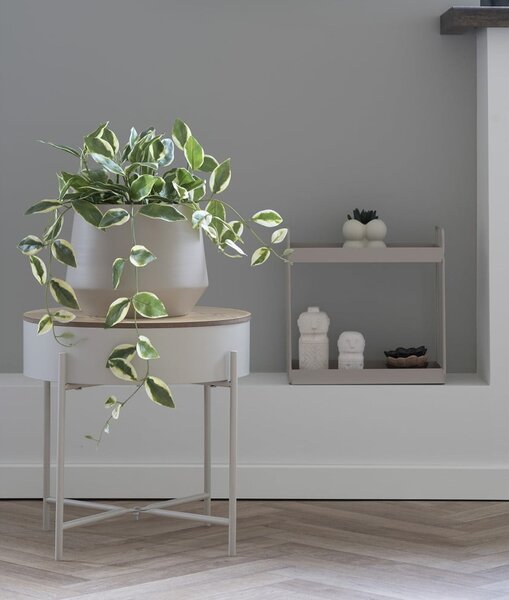 Metalowy okrągły stolik ø 40 cm Sisco – House Nordic