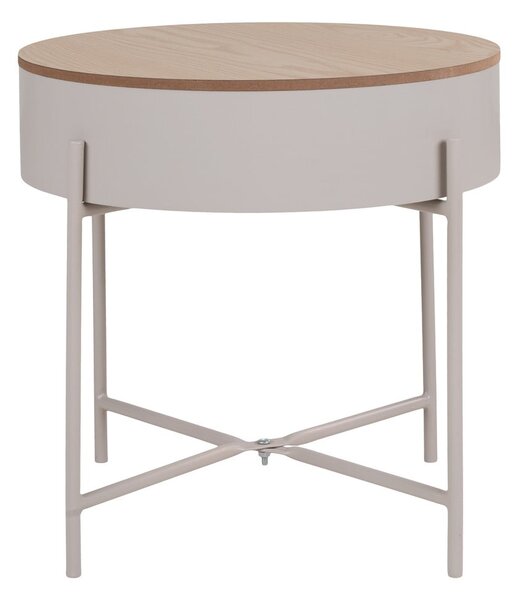 Metalowy okrągły stolik ø 40 cm Sisco – House Nordic