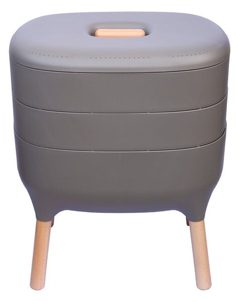 Szary kompostownik 21,7 l Urbalive – Plastia