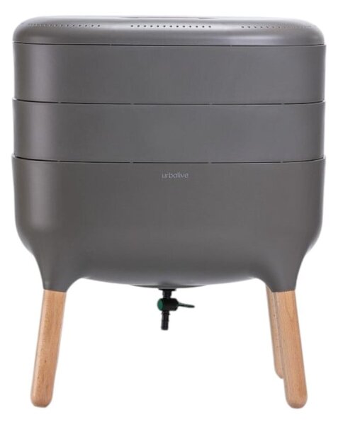 Szary kompostownik 21,7 l Urbalive – Plastia