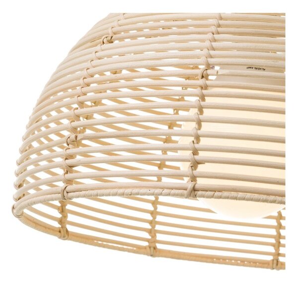Naturalna rattanowa lampa sufitowa. ø 38 cm Natural Way – Casa Selección
