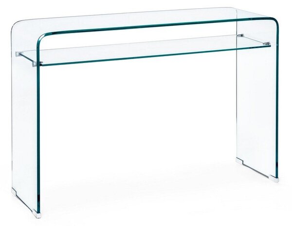 Szklana konsola 35x110 cm Iride – Bizzotto