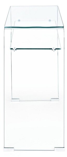 Szklana konsola 35x110 cm Iride – Bizzotto