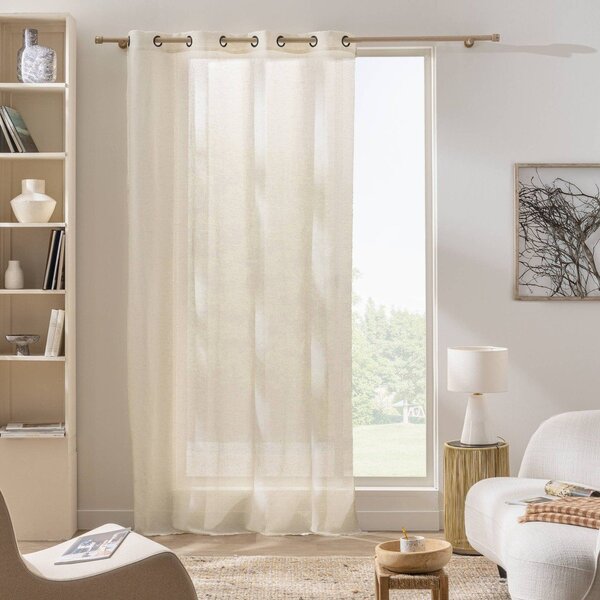 Kremowa zasłona 140x280 cm Sanya – douceur d'intérieur