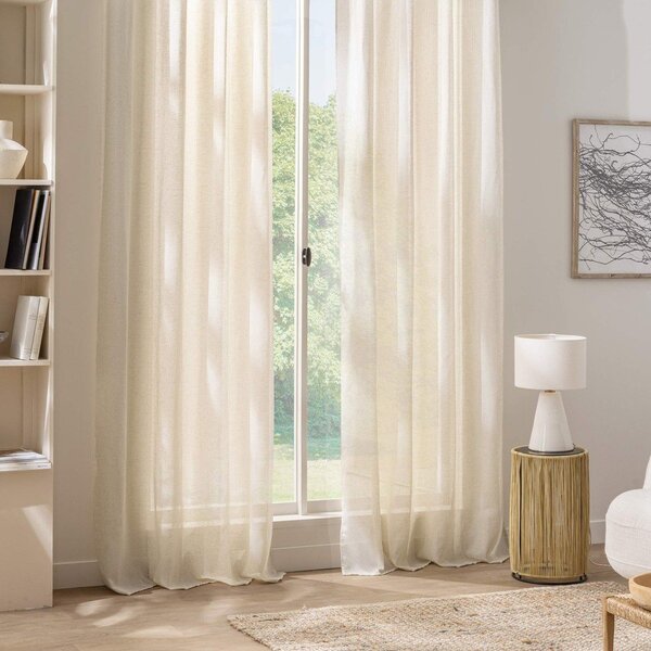 Kremowa zasłona 140x280 cm Sanya – douceur d'intérieur
