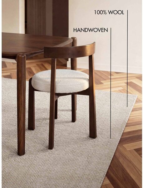 Kremowy wełniany dywan tkany ręcznie 120x170 cm Greenwich – Ted Baker