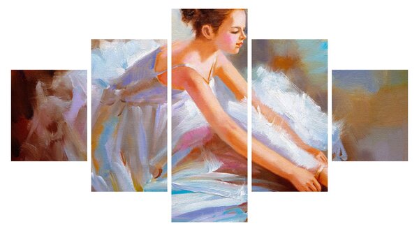 Obraz - Balerina (125x70 cm)