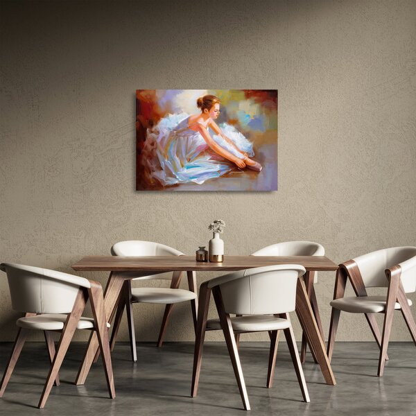 Obraz na szkle - Balerina (70x50 cm)