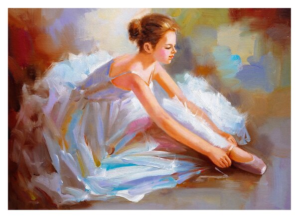 Obraz - Balerina (70x50 cm)