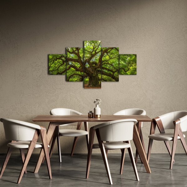 Obraz - Zielone drzewo (125x70 cm)