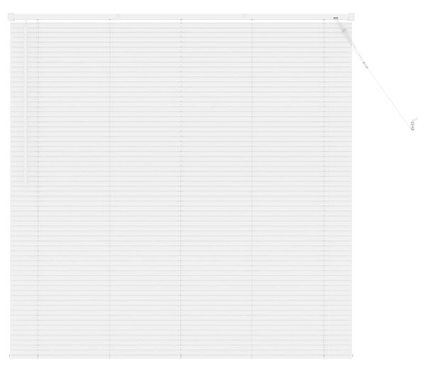 Żaluzja wenecka Biały 150 x 160 cm 25 mm PVC
