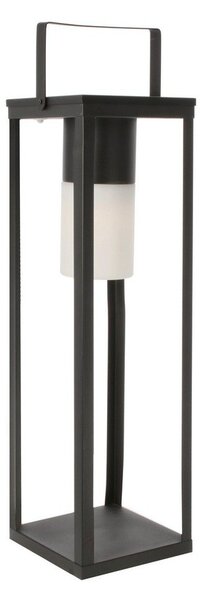 Czarny solarny lampion LED na USB (wysokość 75 cm) Solar – Bizzotto