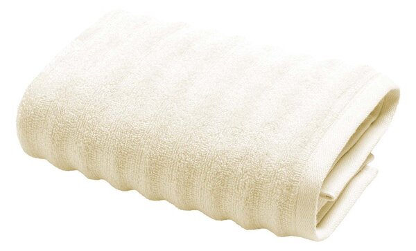 Kremowy bawełniany ręcznik frotte 50x90 cm Maya – douceur d'intérieur