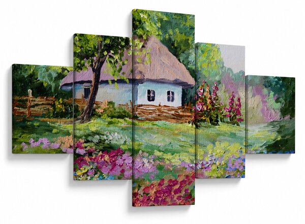 Obraz - Domek (125x70 cm)