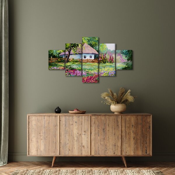 Obraz - Domek (125x70 cm)