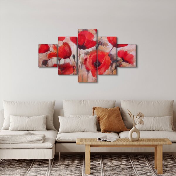 Obraz - Wilcze maki (125x70 cm)