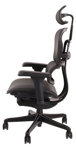 Fotel ergonomiczny Ergohuman 2 Ultra LE01, do biura, obrotowy, skórzany, gamingowy