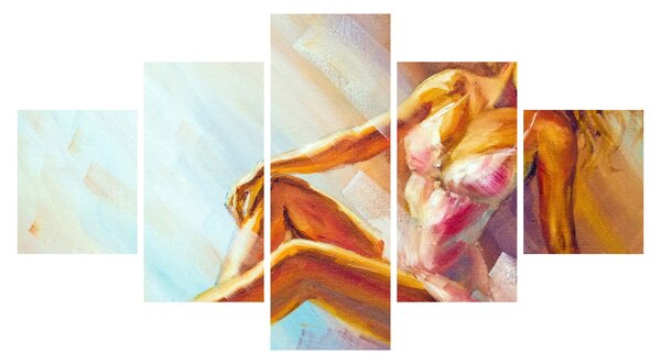 Obraz - Tancerze (125x70 cm)