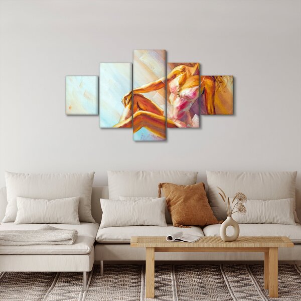 Obraz - Tancerze (125x70 cm)