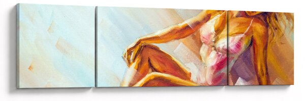 Obraz - Tancerze (170x50 cm)