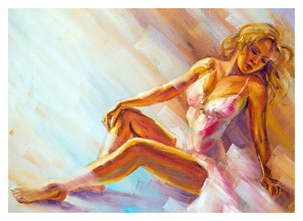 Obraz - Tancerze (70x50 cm)