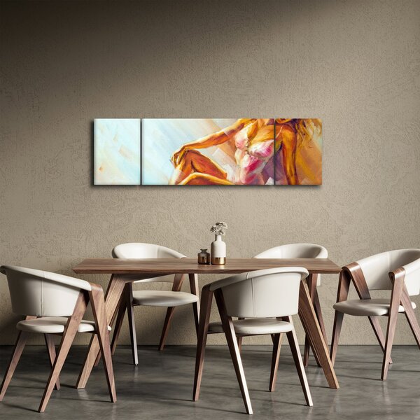 Obraz - Tancerze (170x50 cm)