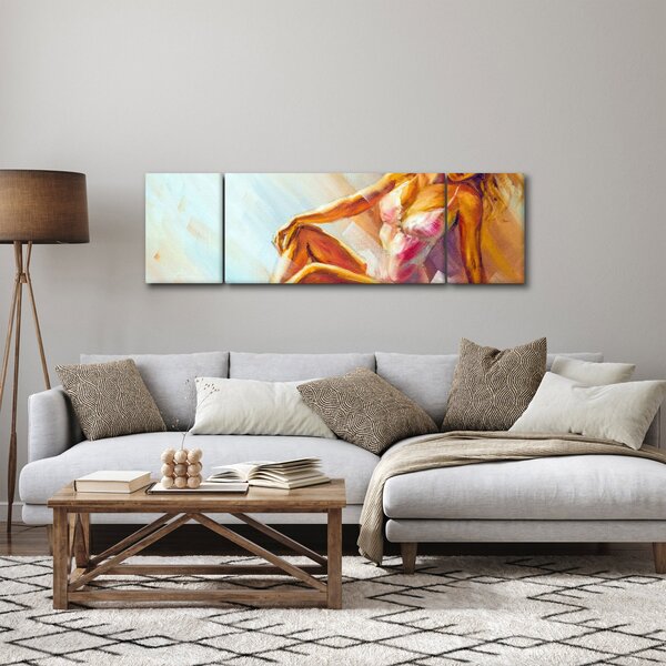 Obraz - Tancerze (170x50 cm)
