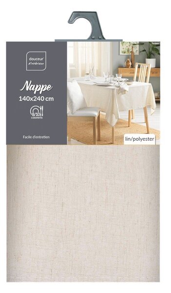 Obrus odpowiedni do prania 140x240 cm Pauline – douceur d'intérieur