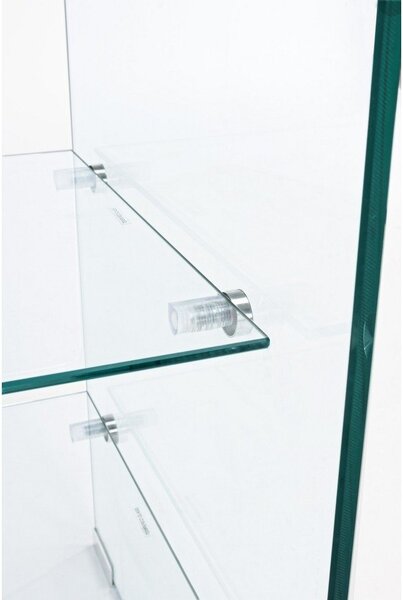 Szklany stolik 40x50 cm Iride – Bizzotto