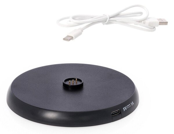 Lampa zewnętrzna stołowa LED ze ściemniaczem/z ładowarką bezprzewodową na USB ø 11 cm Esprit – Bizzotto