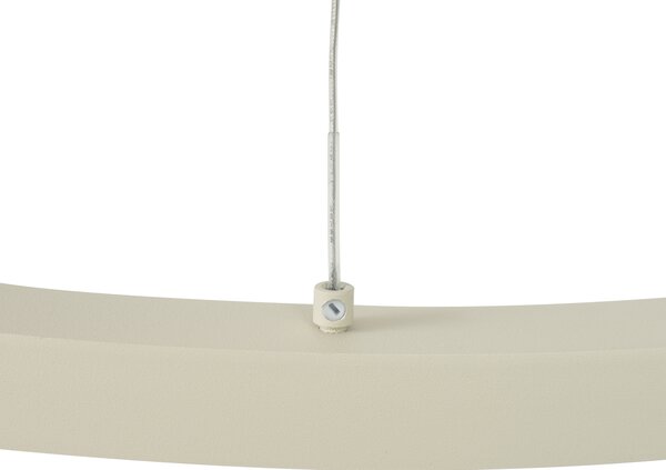 Lampa wisząca Design Beżowa 60cm z LED Ściemnianą 3-stopniowo - Girello