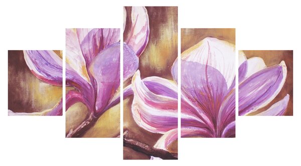 Obraz - Kwiaty magnolii (125x70 cm)