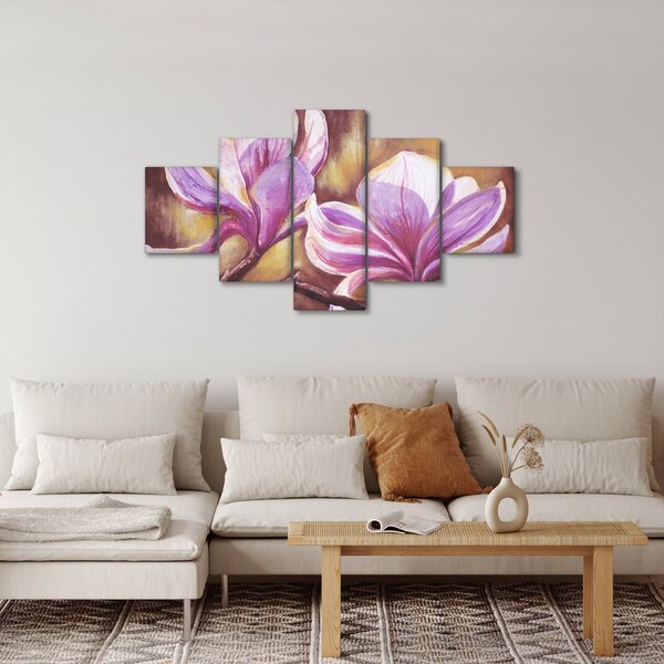 Obraz - Kwiaty magnolii (125x70 cm)