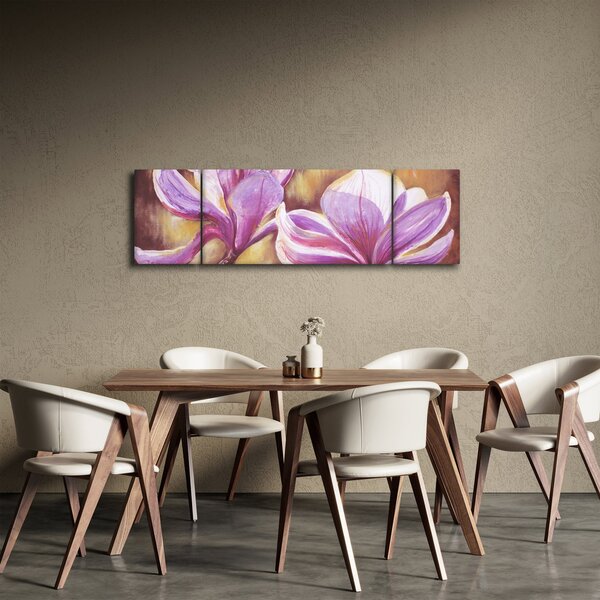 Obraz - Kwiaty magnolii (170x50 cm)