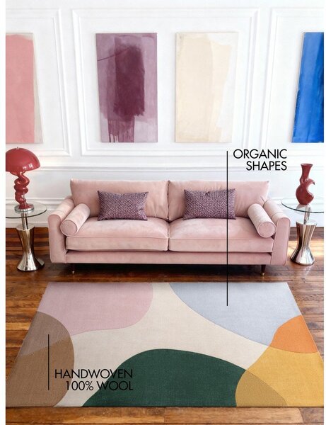 Wełniany dywan tkany ręcznie 120x170 cm Hackney Clarissa – Ted Baker