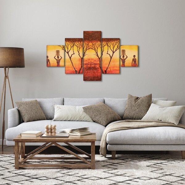 Obraz - Afrykańska sawanna (125x70 cm)