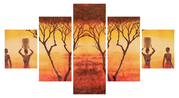 Obraz - Afrykańska sawanna (125x70 cm)