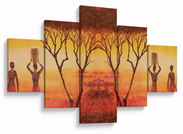 Obraz - Afrykańska sawanna (125x70 cm)
