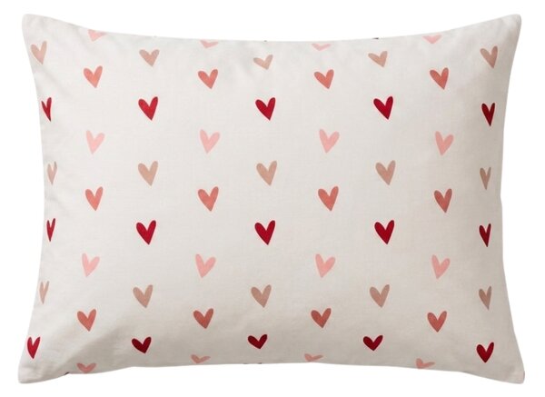 Poszewka na poduszkę z mikrofibry SOFHEARTS 50x70 cm, kremowy