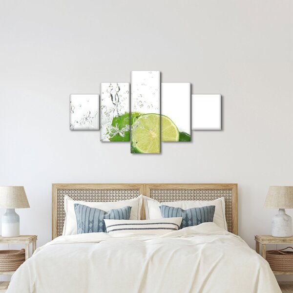 Obraz - Soczyste cytryny (125x70 cm)